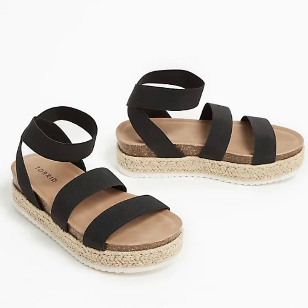 Torrid Flatform Espadrilles - NWB (Size 7.5W)